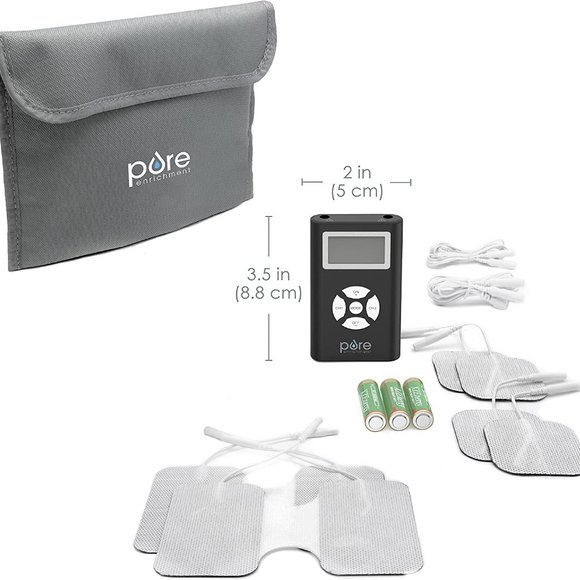 Pure Enrichment PurePulse DUO TENS/EMS Bundle + 5 Extra Pack of Electrode Pad - Picture 3 of 8
